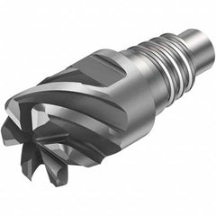 Sandvik Coromant - Corner Radius & Corner Chamfer End Mill Heads Mill Diameter (mm): 12.00 Mill Diameter (Decimal Inch): 0.4724 - Exact Tool & Supply