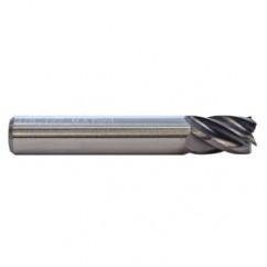 1 TuffCut XR 5 Flute Carbide End Mill Necked .015R - Exact Tool & Supply
