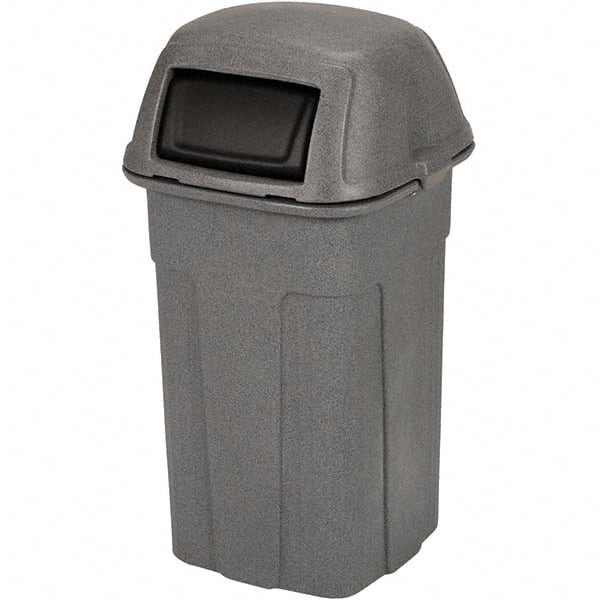 Toter - Trash Cans & Recycling Containers Type: Trash Can Container Shape: Square - Exact Tool & Supply