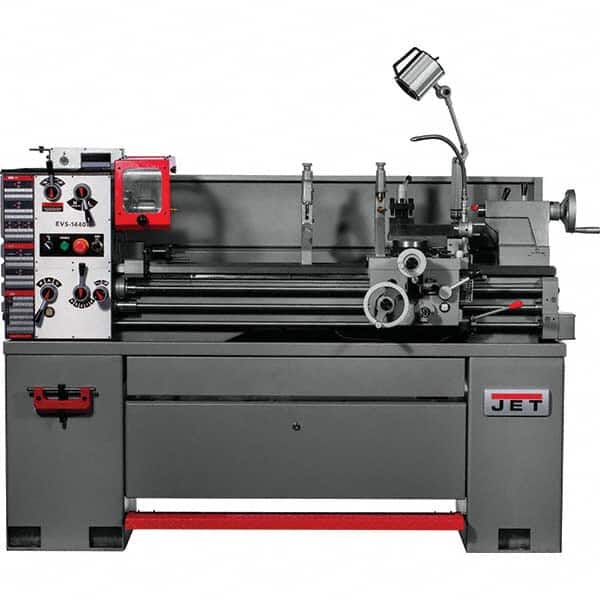 Jet - Bench, Engine & Toolroom Lathes Machine Type: Bench Lathe Spindle Speed Control: Electronic Variable Speed - Exact Tool & Supply