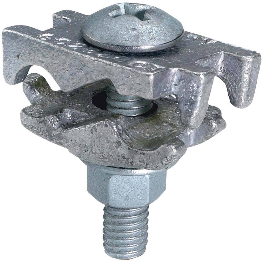 Burndy - Grounding Clamps; Clamp Type: Grounding Clamp ; Compatible Wire Size (AWG): 2-2/0 ; Overall Length (Inch): 1.95 ; Overall Length (Decimal Inch): 1.95 ; Material: Copper Alloy ; Standards Met: EU RoHS Indicator; RoHS EX Compliant; UL 467; UL List - Exact Tool & Supply