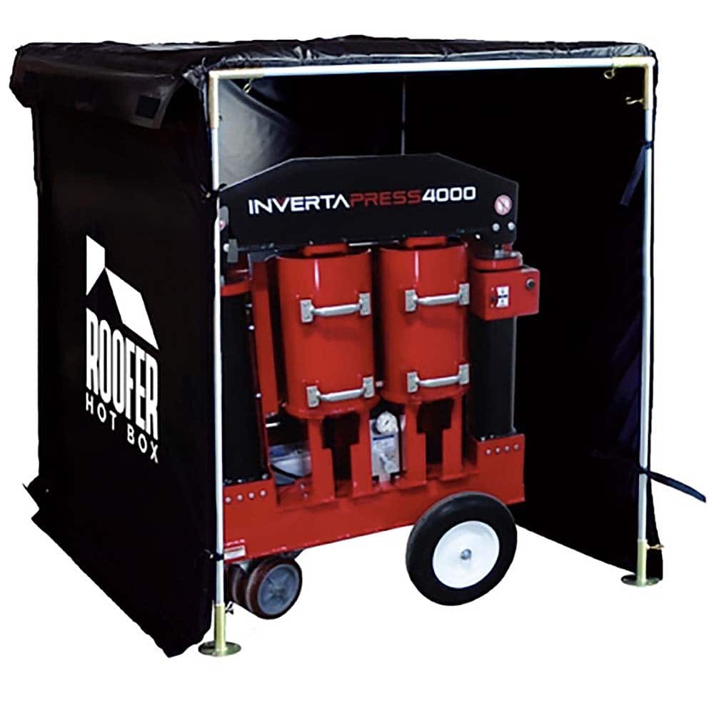 Powerblanket - Bulk Material & Tote Heaters; Type: Hot Box Heater ; Length (Inch): 48 ; Width (Inch): 48 ; Height (Inch): 66 ; For Use With: Roofing Equipment, Construction Equipment, Pallet of Various Materials, Pallet of Food Grade Products, Adhesives, - Exact Tool & Supply