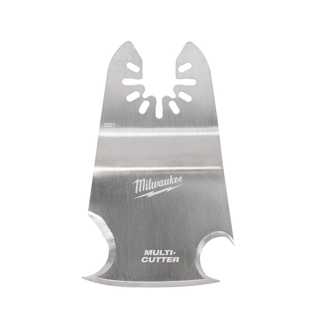 Milwaukee Tool - Rotary & Multi-Tool Accessories; Accessory Type: Scraper Blade ; For Use With: Multi-Tools ; Includes: 3 in 1 SCRAPER BLADE ; Maximum RPM: 0.000 ; Tooth Style: End Cut ; Head Diameter (Inch): 3.41 - Exact Tool & Supply