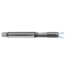 M8 x 1.0 Dia. - 6H - 4 FL - Carbide Semi-Bott Tap - Bright Finish-Coolant-Thru-FORM-C - Exact Tool & Supply