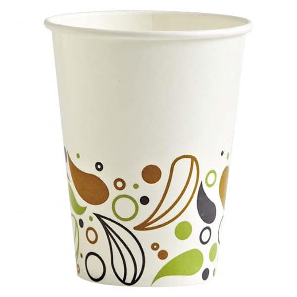 Boardwalk - Deerfield Printed Paper Cold Cups, 12 oz, 50 Cups/Pack, 20 Packs/Carton - Exact Tool & Supply