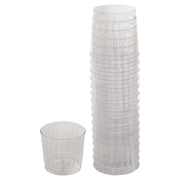 WNA - Classicware Tumblers, 9 oz, Plastic, Clear, Rocks Glass, 16/Bag, 15 Bag/Carton - Exact Tool & Supply