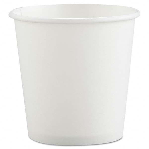 DART - Polycoated Hot Paper Cups, 4 oz, White - Exact Tool & Supply