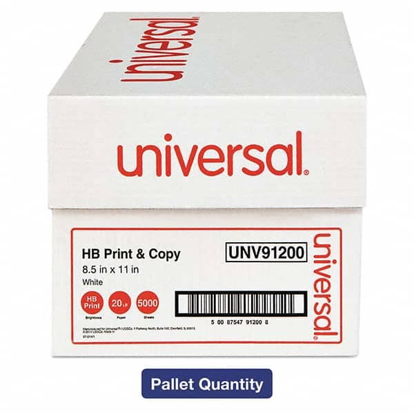UNIVERSAL - Office Machine Supplies & Accessories Office Machine/Equipment Accessory Type: Copy Paper For Use With: Copiers; Fax Machines; Inkjet Printers; Laser Printers; Typewriters - Exact Tool & Supply
