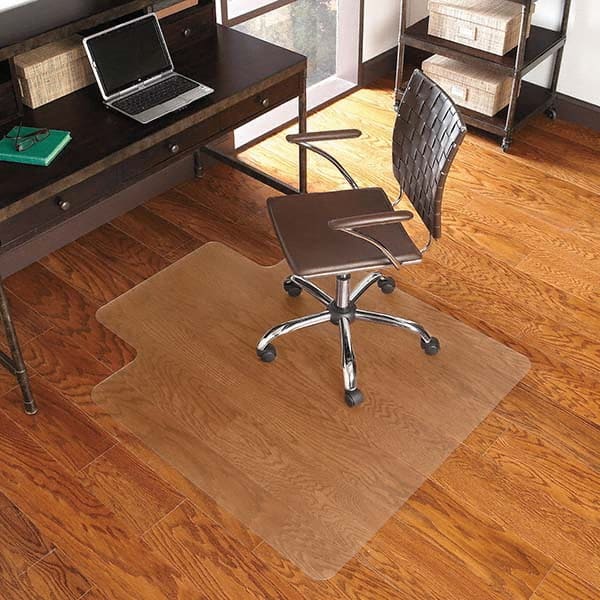 ES Robbins - Chair Mats Style: Straight Edge Shape: Rectangle - Exact Tool & Supply