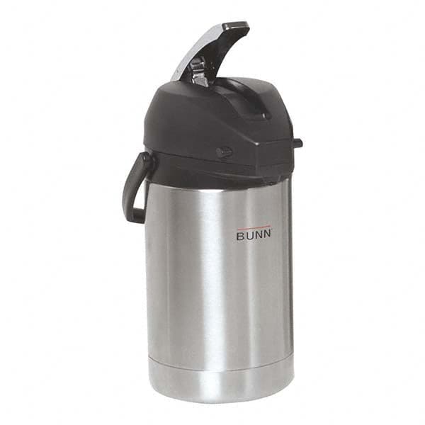 Bunn - Coffee, Tea & Accessories Breakroom Accessory Type: Carafe Breakroom Accessory Description: 2.5 Liter Lever Action Airpot - Exact Tool & Supply