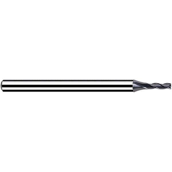 Fraisa - 1.4mm, 4.2mm LOC, 40mm OAL, 3 Flute Solid Carbide Square End Mill - Exact Tool & Supply