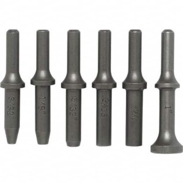 Chicago Pneumatic - 2,580 BPM, 2.24" Long Stroke, Air Riveting Hammer - Exact Tool & Supply