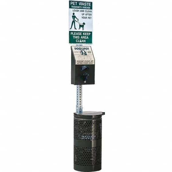 DOGIPOT - Pet Waste Stations Mount Type: Pole Mount Overall Height Range (Feet): 4' - 8' - Exact Tool & Supply