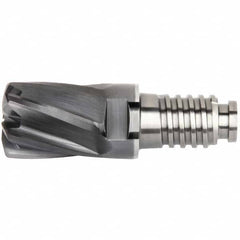 Kennametal - Corner Radius & Corner Chamfer End Mill Heads Mill Diameter (Inch): 5/8 Mill Diameter (Decimal Inch): 0.6250 - Exact Tool & Supply