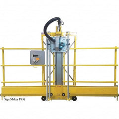 Saw Trax - Sign Maker Full Size 100" Max Cross Cut Vertical Panel Saw - Exact Tool & Supply