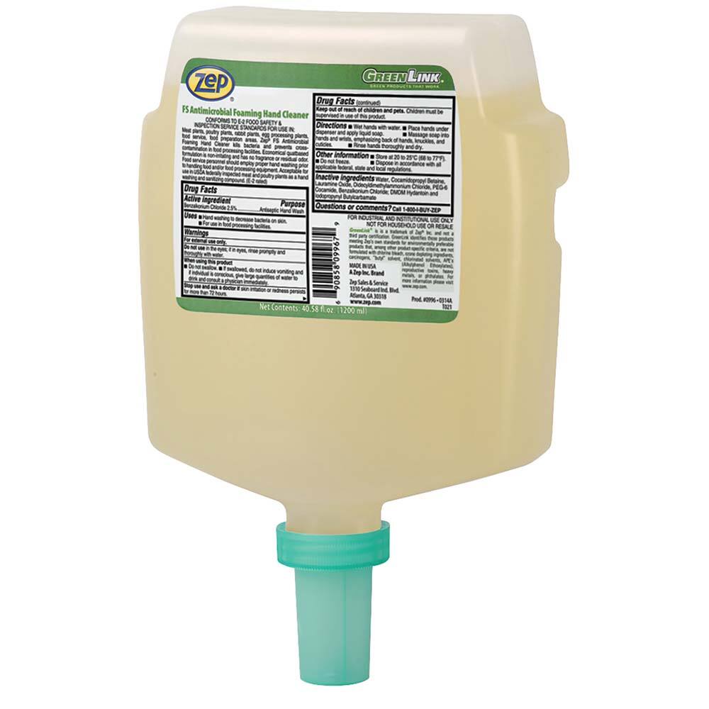 ZEP - 1,200 mL Dispenser Refill Hand Cleaner - Exact Tool & Supply
