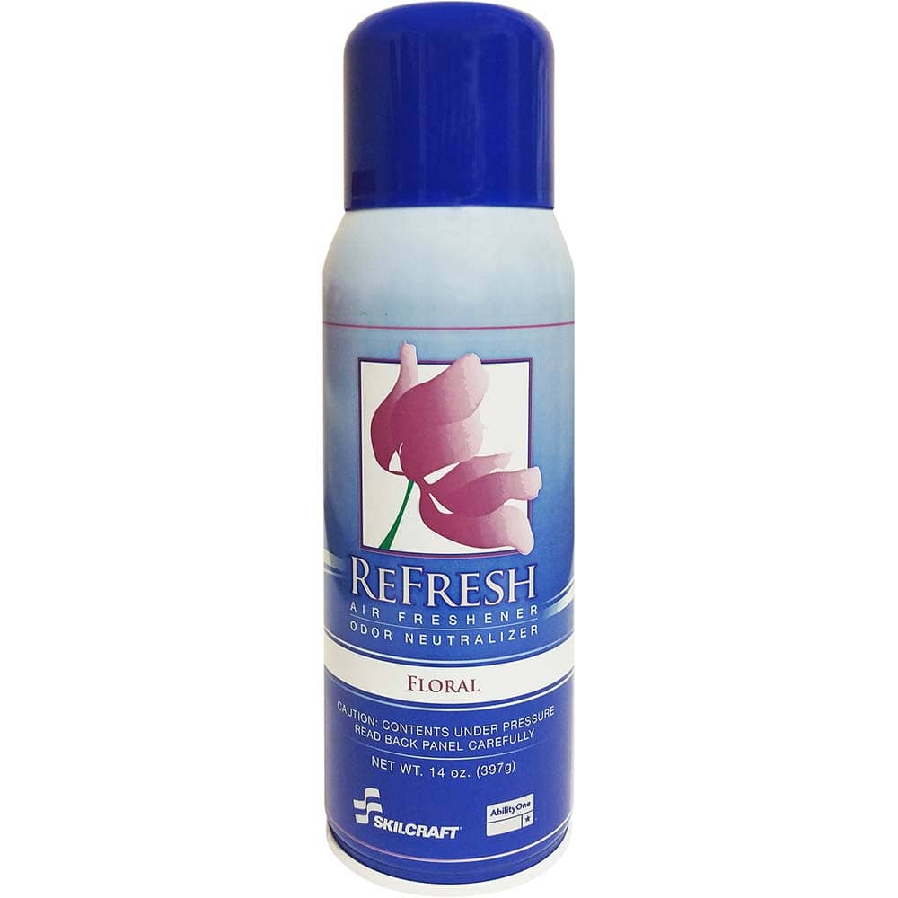 Ability One - Air Fresheners; Type: Air Freshener ; Scent: Floral ; Form: Aerosol ; Container Size: 14 oz. ; Concentrated: No - Exact Tool & Supply
