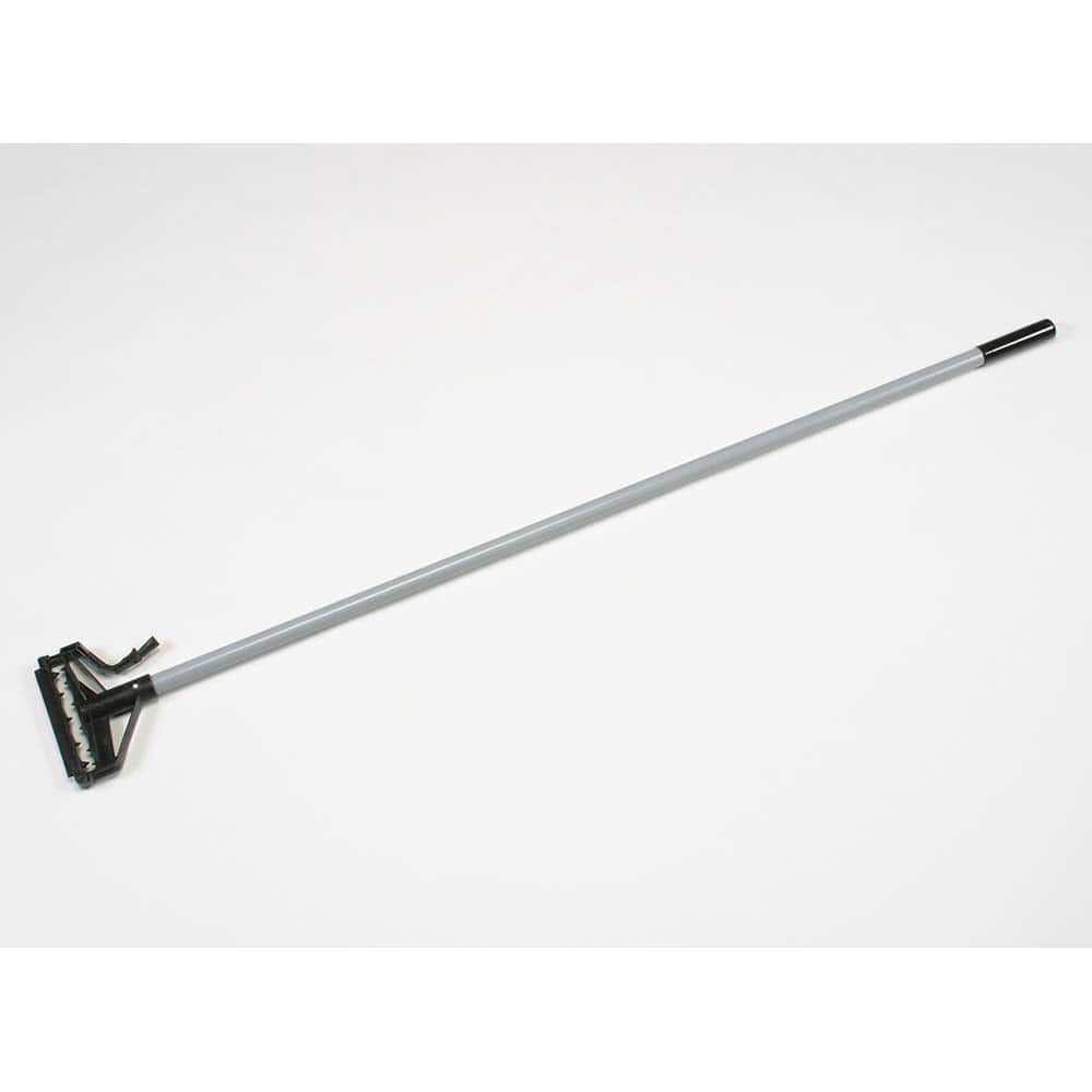 Ability One - Mop Handles; For Use With: Mops ; Connection Type: Snap-On ; Handle Length (Inch): 57 ; Handle Material: Fiberglass ; Handle Style: Straight - Exact Tool & Supply