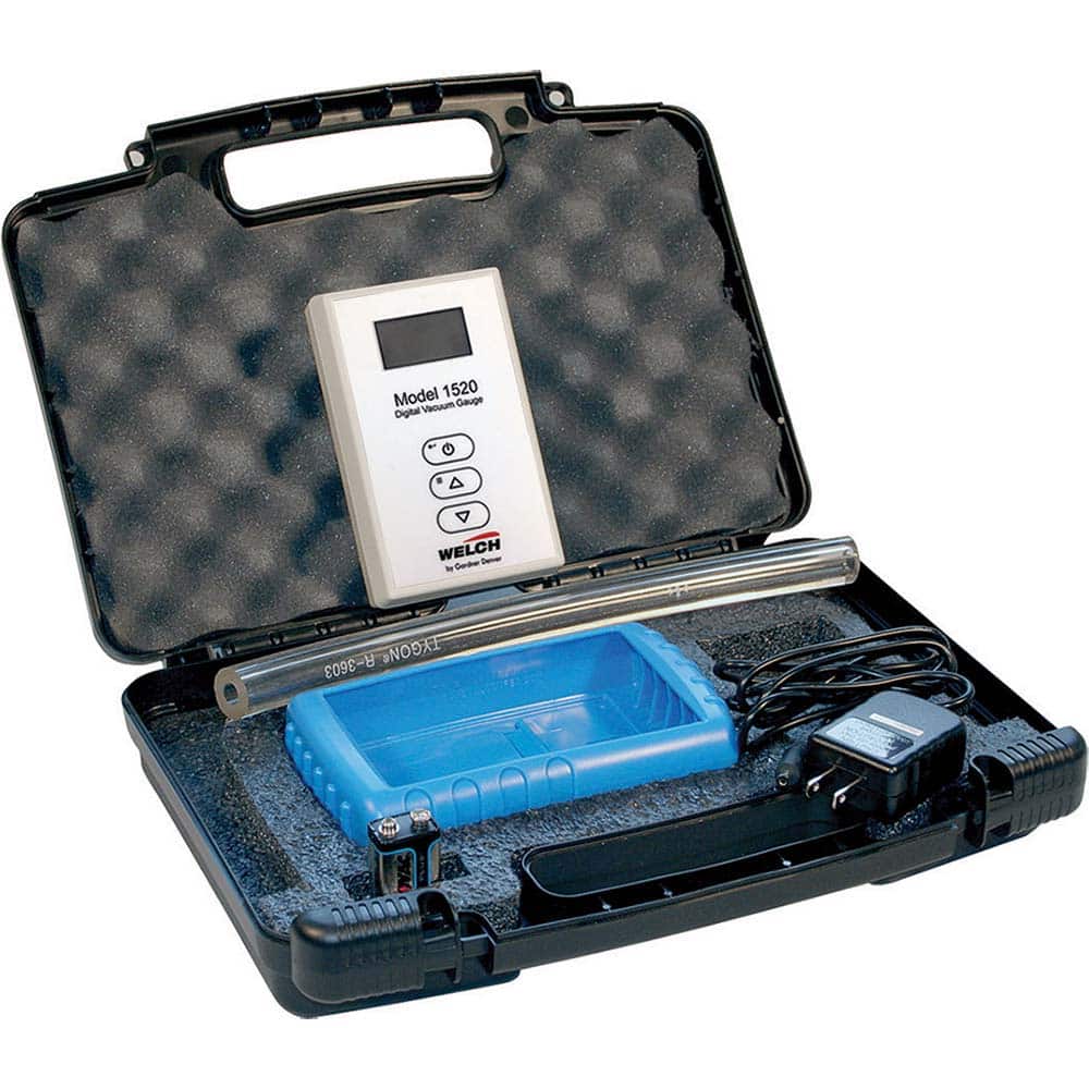 Welch - Air Compressor & Vacuum Pump Accessories; Type: Vacuum Gauge Kit ; For Use With: 1520 - Exact Tool & Supply