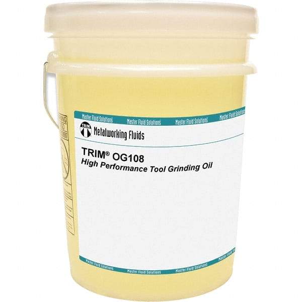 Master Fluid Solutions - 5 Gal Pail Cutting & Grinding Fluid - Straight Oil - Exact Tool & Supply