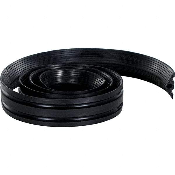 Vestil - On Floor Cable Covers Cover Material: Rubber Number of Channels: 2 - Exact Tool & Supply