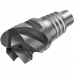 Sandvik Coromant - Corner Radius & Corner Chamfer End Mill Heads Mill Diameter (mm): 25.00 Mill Diameter (Decimal Inch): 0.9843 - Exact Tool & Supply