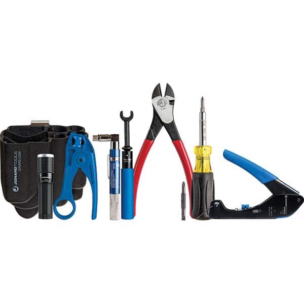 Jonard Tools - Cable Tools & Kits Tool Type: Compression Tool Number of Pieces: 8.000 - Exact Tool & Supply