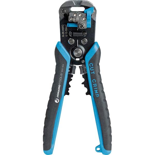 Jonard Tools - Wire & Cable Strippers Type: Wire Stripper/Crimper Maximum Capacity: 8 AWG - Exact Tool & Supply