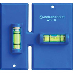 Jonard Tools - Electrical Outlet Box & Switch Box Accessories Accessory Type: Wall Box Template & Level Material: Thermal Plastic - Exact Tool & Supply