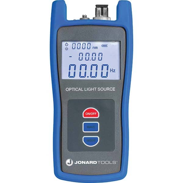 Jonard Tools - Cable Testers Cable Type: Fiber Optic Display Type: LCD - Exact Tool & Supply
