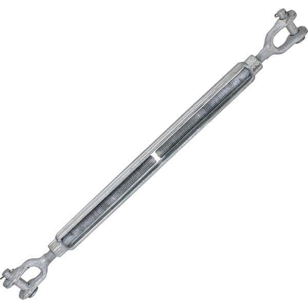 US Cargo Control - Turnbuckles Type: Jaw & Jaw Working Load Limit (Lb.): 5200 - Exact Tool & Supply
