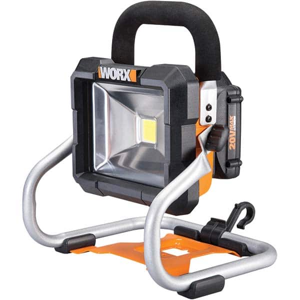 Worx - Portable Work Lights Portable Type: Hand Held Lamp Type: LED - Exact Tool & Supply