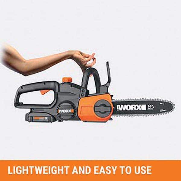 Worx - Chainsaws Type of Power: Battery Voltage: 20 - Exact Tool & Supply