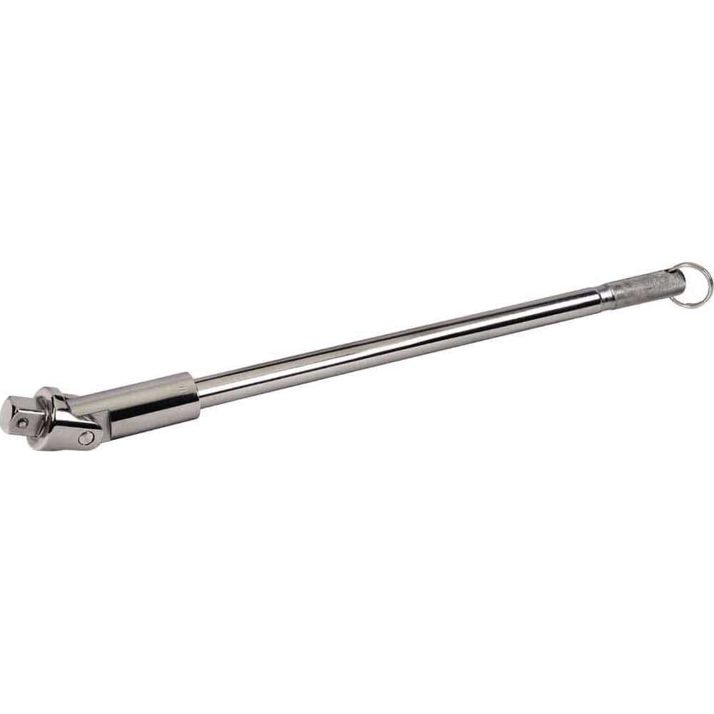 Williams - Socket Handles; Tool Type: Tethered Flexible Handle ; Drive Size (Inch): 3/4 ; Overall Length (Inch): 22-1/8 ; Finish/Coating: Chrome ; Additional Information: Drive handles provide extra leverage with greater strength than ratchets. Square dr - Exact Tool & Supply