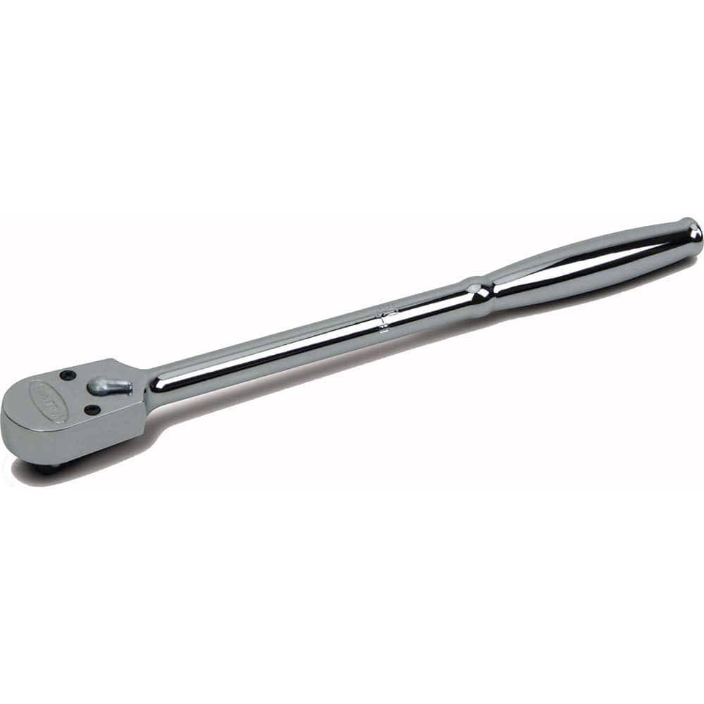 Williams - Ratchets; Tool Type: 3/8" Drive Ratchet ; Drive Size (Inch): 3/8 ; Head Shape: Pear ; Head Features: Fine Tooth; Flat Sealed; Reversible; Standard ; Finish/Coating: Chrome ; Overall Length (Inch): 8 - Exact Tool & Supply