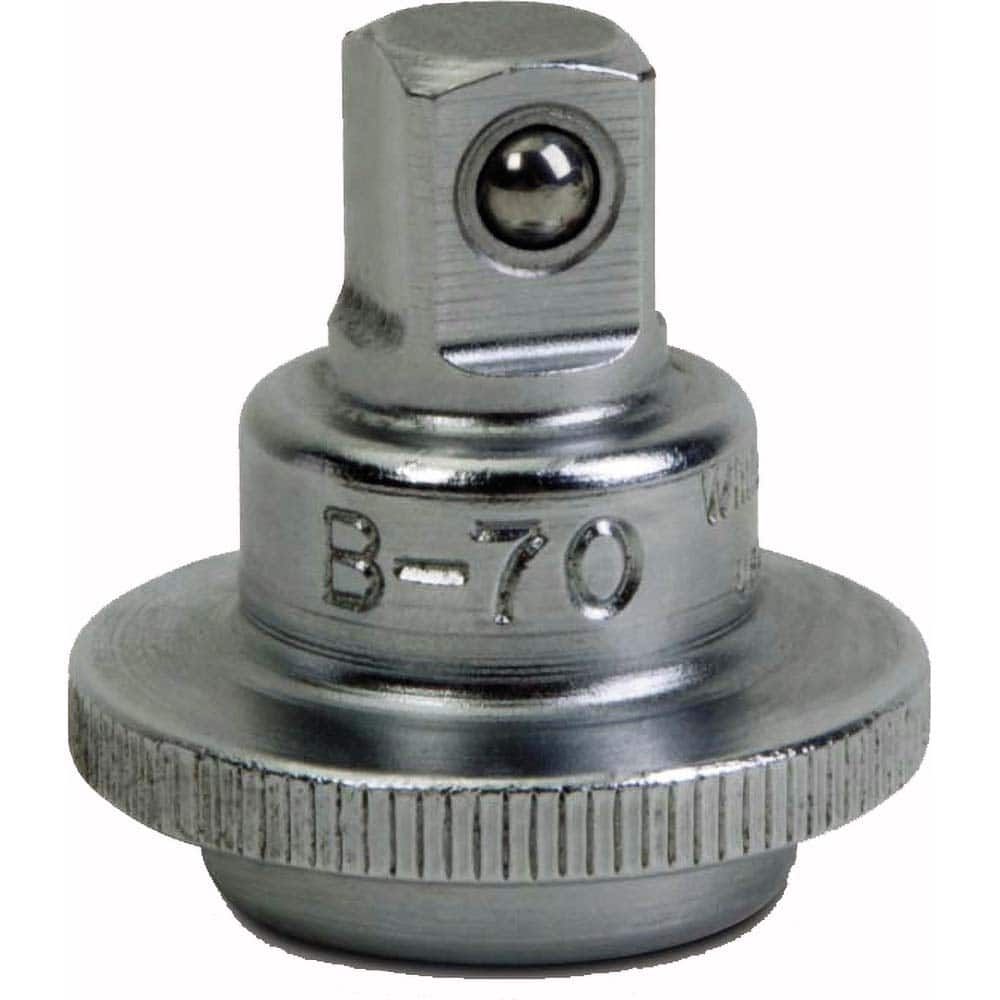 Williams - Ratchets; Tool Type: Tethered Ratchet Spinner ; Drive Size (Inch): 3/8 ; Head Shape: Cylinder; Square ; Head Features: Standard ; Finish/Coating: Chrome ; Overall Length (Inch): 1-1//4 - Exact Tool & Supply