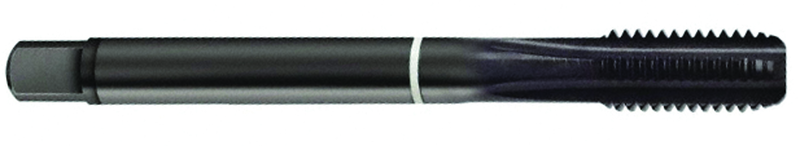 3-56 Dia. - 2B - 3 FL - Cobalt Semi-Bott White Ring Tap - Blk-Ox FORM-C DIN 374 - Exact Tool & Supply