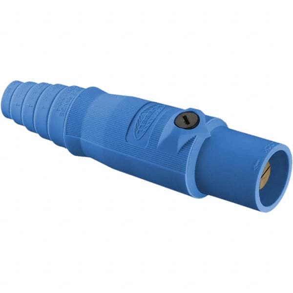 Hubbell Wiring Device-Kellems - Single Pole Plugs & Connectors Connector Type: Male End Style: Male - Exact Tool & Supply