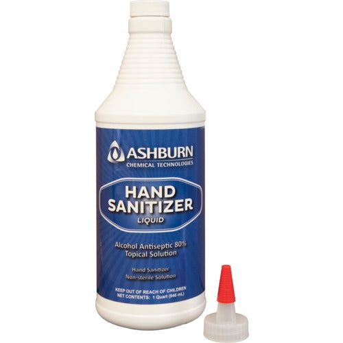 1-Quart Hand Sanitizer-Liquid base - Exact Tool & Supply
