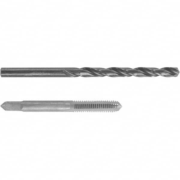 Bosch - Tap & Drill Sets Minimum Tap Thread Size (Inch): 1/4-28 Maximum Tap Thread Size (Inch): 1/4-28 - Exact Tool & Supply