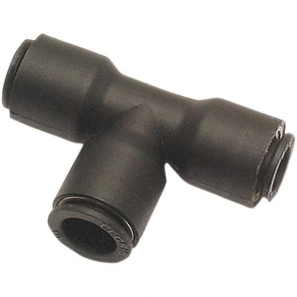 Legris - Plastic Push-To-Connect Tube Fittings Type: Union Tee Tube Outside Diameter (mm): 10 x 12 - Exact Tool & Supply
