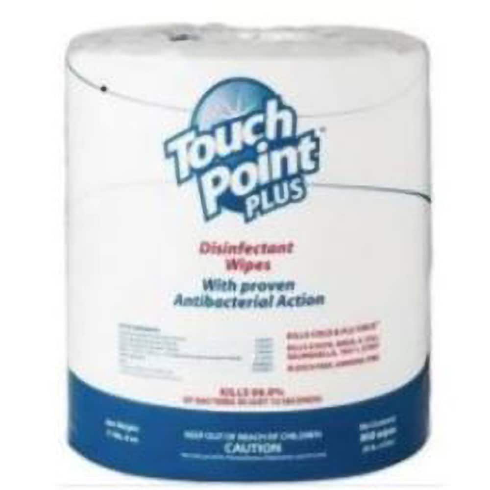 GoodEarth - Wipes; Type: Disinfectant ; Sheet Length (Inch): 8 ; Sheet Width (Inch): 6 ; Sheets per Package: 900 ; Color: White - Exact Tool & Supply
