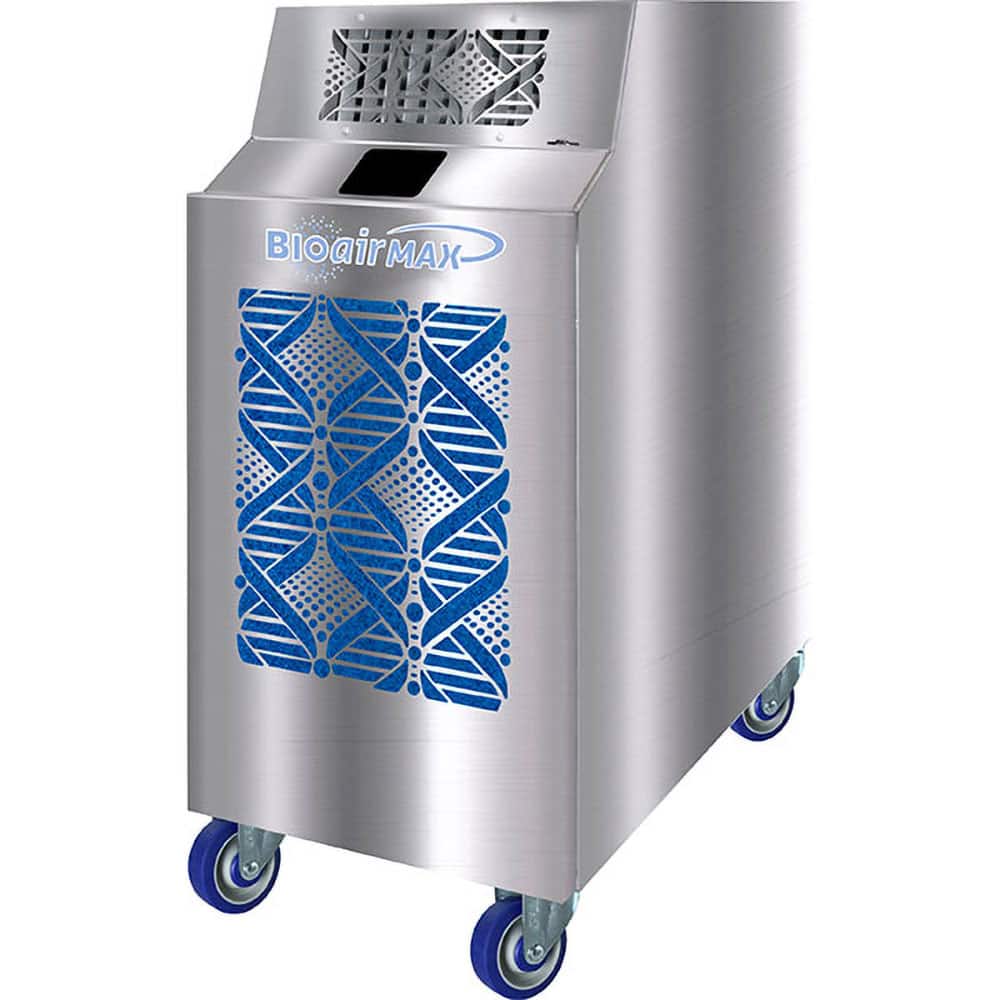 Kwikool - Self-Contained Electronic Air Cleaners; Type: Portable Medical Grade Air Purification ; Width (Inch): 16 ; Height (Inch): 38 ; Depth (Inch): 22 ; Number of Speeds: 3 ; Filter Type: H.E.P.A. Filter 99.97% efficent at 0.3 microns - Exact Tool & Supply