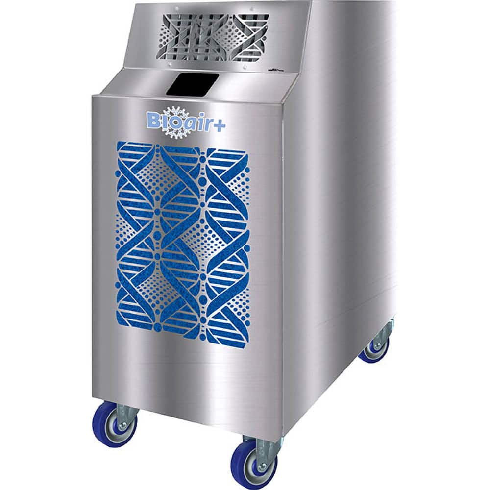 Kwikool - Self-Contained Electronic Air Cleaners; Type: Portable Medical Grade Air Purification ; Width (Inch): 23 ; Height (Inch): 46 ; Depth (Inch): 26 ; Number of Speeds: 3 ; Filter Type: H.E.P.A. Filter 99.97% efficent at 0.3 microns - Exact Tool & Supply