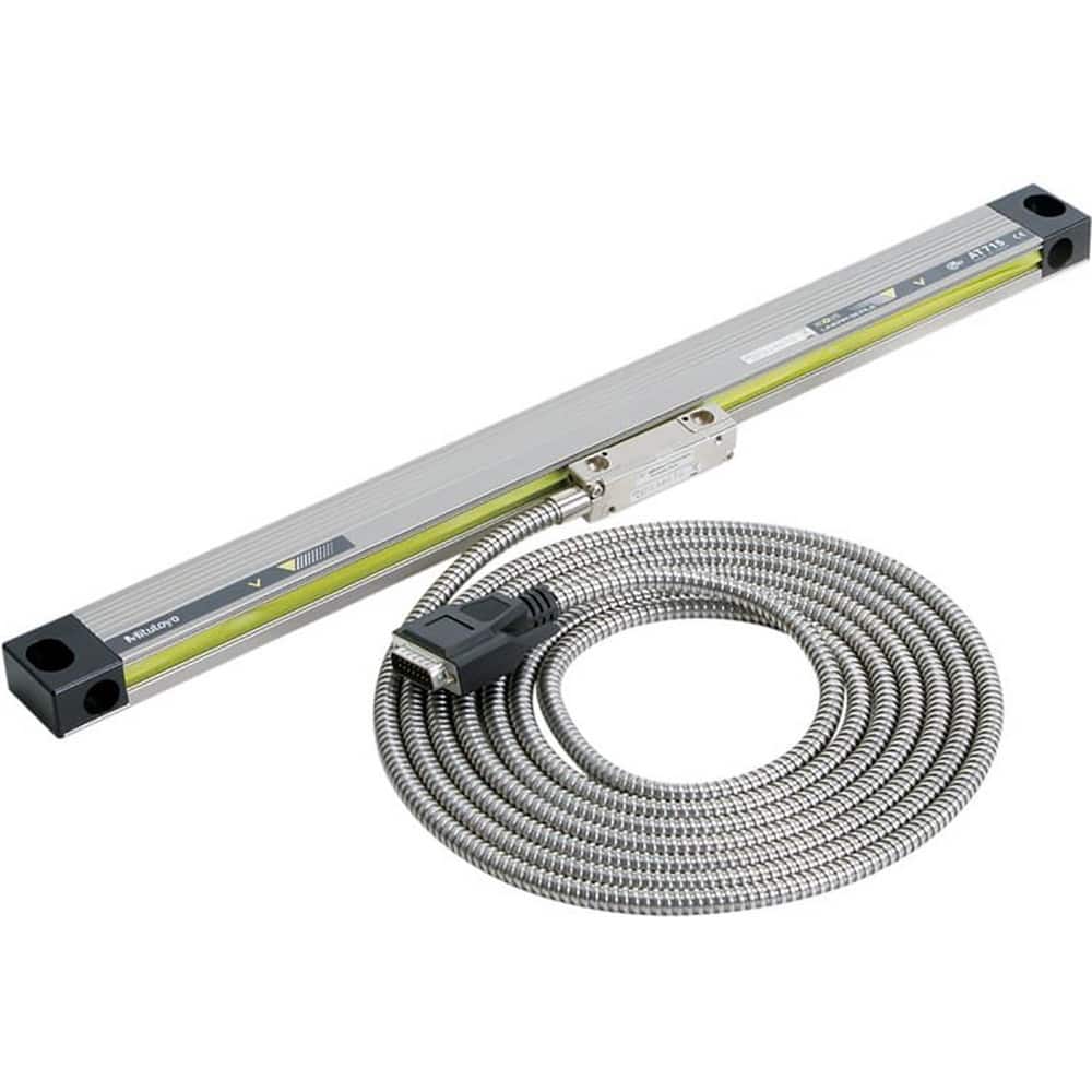96″ Max Measuring Range, 1 µm Resolution, 103″ Scale Length, Electromagnetic DRO Linear Scale 10 µm Accuracy, IP67, 7,000' Cable Length, 0 to 45°C, Series AT715