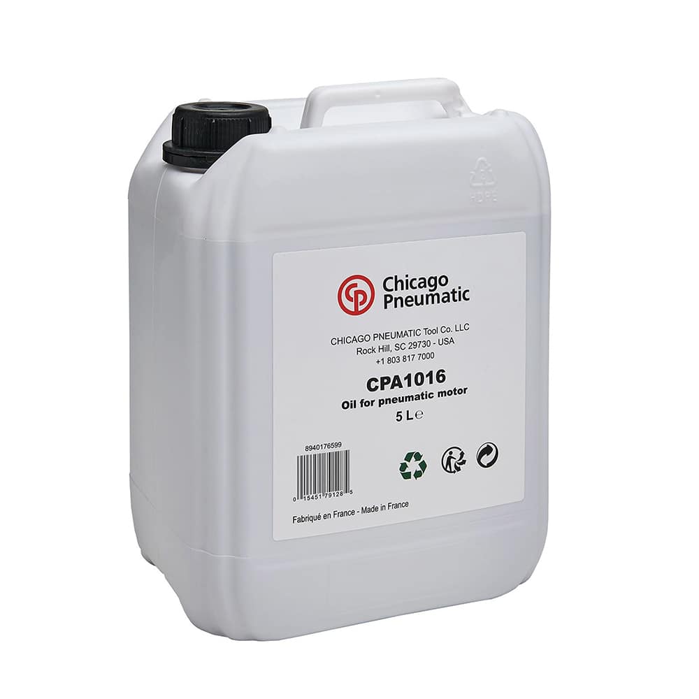 Chicago Pneumatic - Air Tool & Air Compressor Oil; Type: Lubrication ; SAE Grade: N/A ; ISO Grade: N/A ; Container Size Range: 1 Gal. (8 Lb.) - Exact Tool & Supply