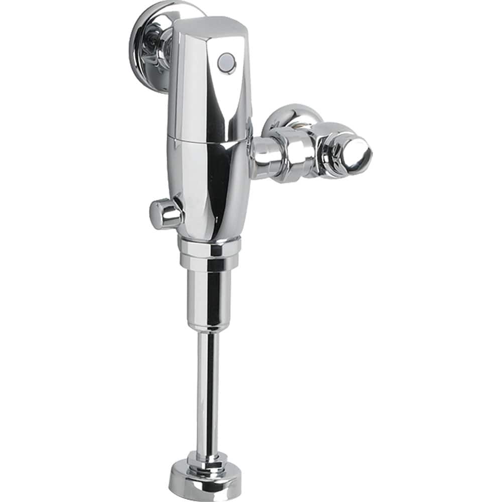 American Standard - Automatic Flush Valves; Type: Touchless Urinal Flush Valve ; Style: Modern ; Gallons Per Flush: 0.125 ; Pipe Size: 3/4 (Inch); Spud Coupling Size: 3/4 (Inch); Cover Material: Chrome - Exact Tool & Supply