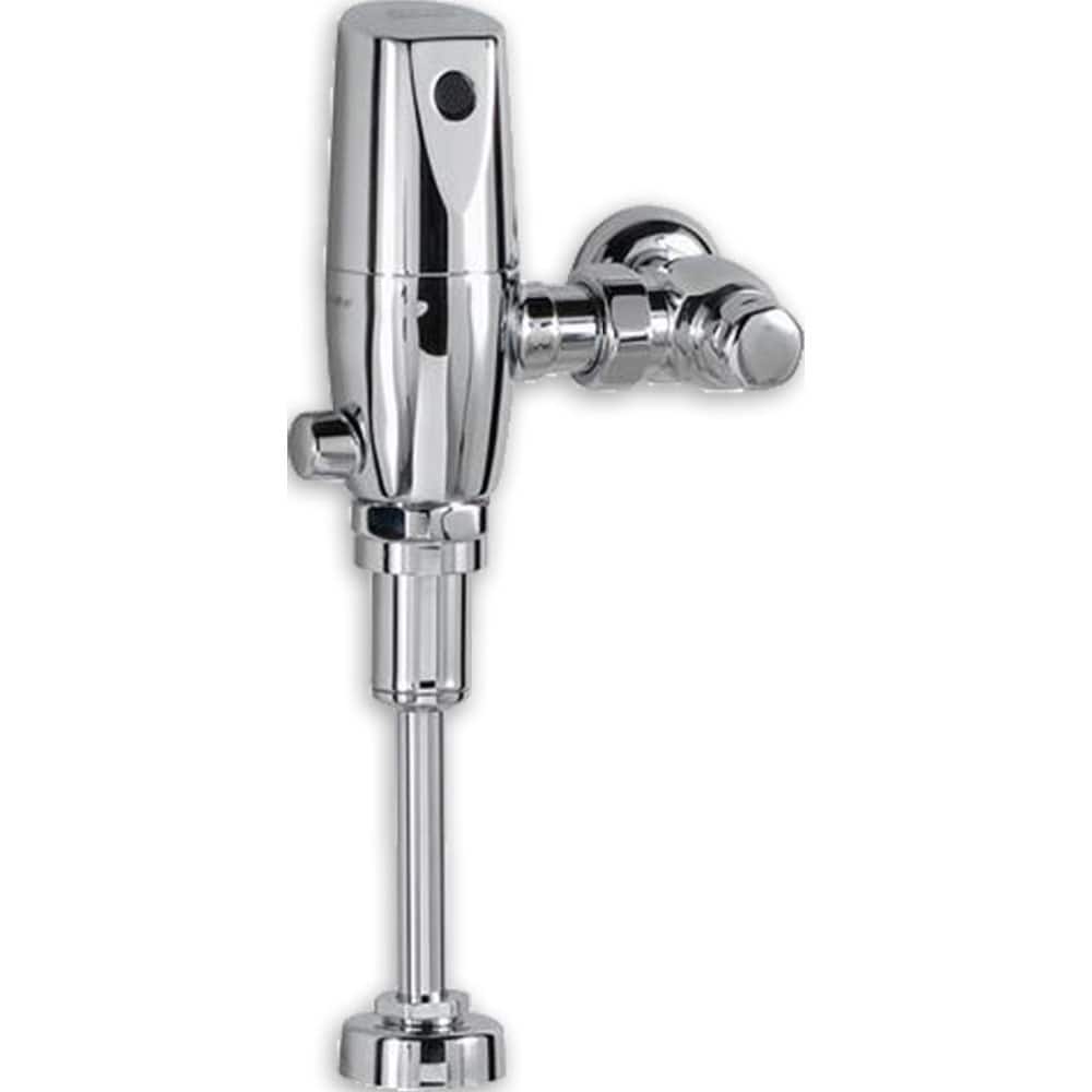 American Standard - Automatic Flush Valves; Type: Touchless Urinal Flush Valve ; Style: Modern ; Gallons Per Flush: 0.125 ; Pipe Size: 3/4 (Inch); Spud Coupling Size: 3/4 (Inch); Cover Material: Chrome - Exact Tool & Supply