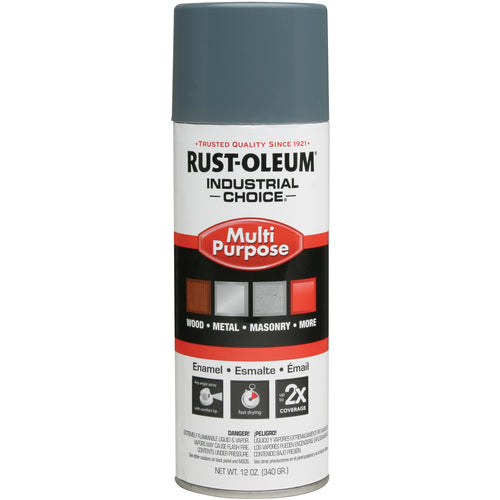 1600 Multi-Purpose Machinery Gray Spray Paint - Exact Tool & Supply