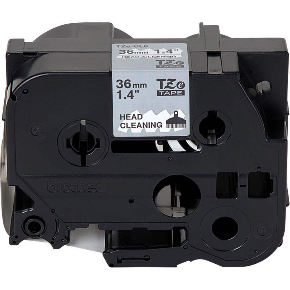 Brother - Labels, Ribbons & Tapes; Type: Label Tape ; Color: White ; For Use With: PT-3600; PT-530; PT-550; PT-9200DX; PT-9200PC; PT-9400; PT-9500PC; PT-9600; PT-9700PC; PT-9800PCN; PT-E800W; PT-P900; PT-P900W; PT-P950NW P-Touch Label Makers ; Width (mm) - Exact Tool & Supply
